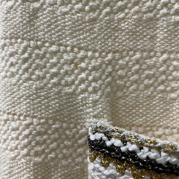 Sandro Josepha Ecru Braid Trimmed
Tweed Mini Dress - Picture 10 of 10